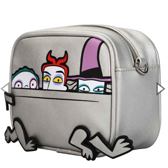 THE NIGHTMARE BEFORE CHRISTMAS SHOCK, LOCK & BARREL HANDBAG! - Picture 3 of 12